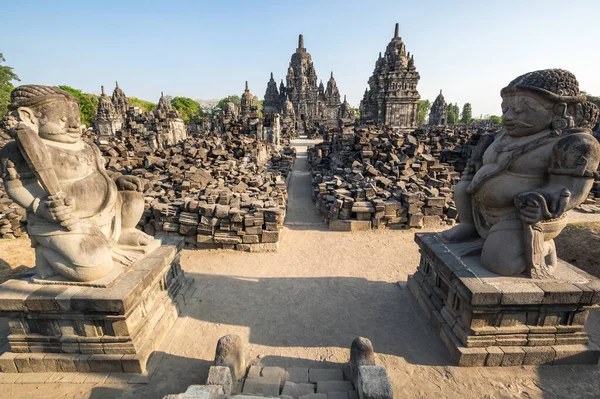 Prambanan Rara Jonggrang Complesso Templi Indù Del Secolo Nella Regione — Foto Stock