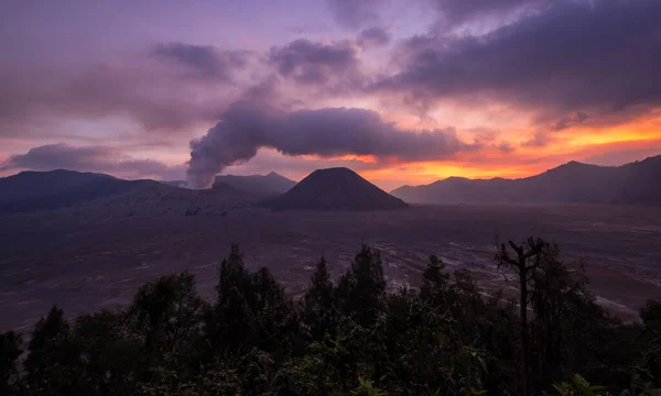 Mount Bromo Active Volcano Bromo Tengger Semeru National Park East — Stock Photo, Image