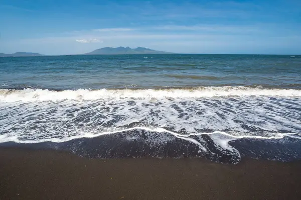 Die Küste Des Indischen Ozeans Auf Der Insel Java Indonesien — Stockfoto