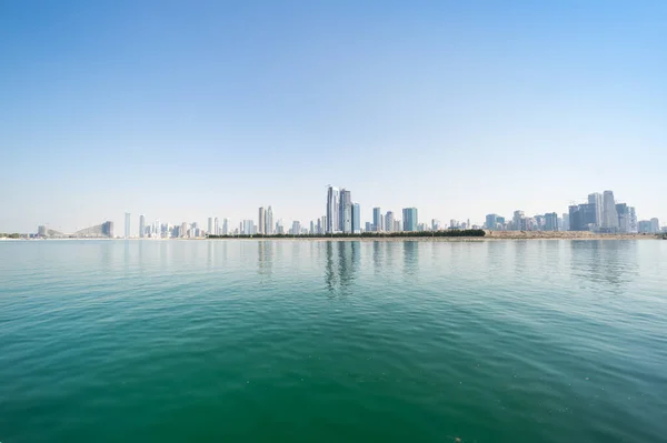 Vista Dei Grattacieli Dubai Emirati Arabi Uniti — Foto Stock