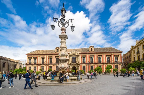 Seville España Abril 2019 Vista Calle Centro Histórico Sevilla Gran —  Fotos de Stock