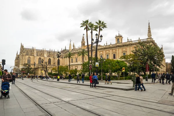 Seville Spain Nisan 2019 Cathedral Saint Mary See Daha Çok — Stok fotoğraf