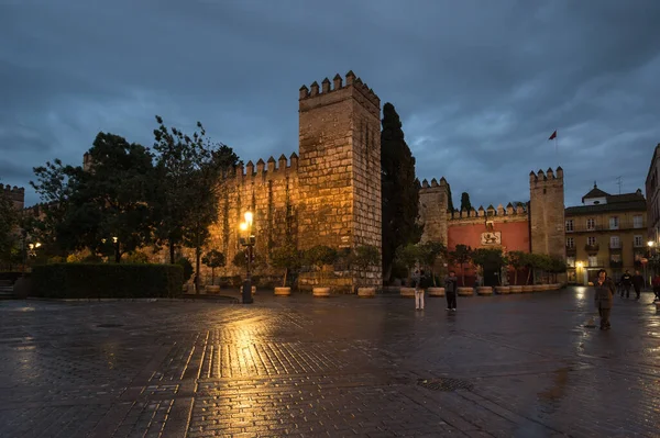 Seville Espanha Abril 2019 Alcazares Reais Sevilha São Palácio Real — Fotografia de Stock