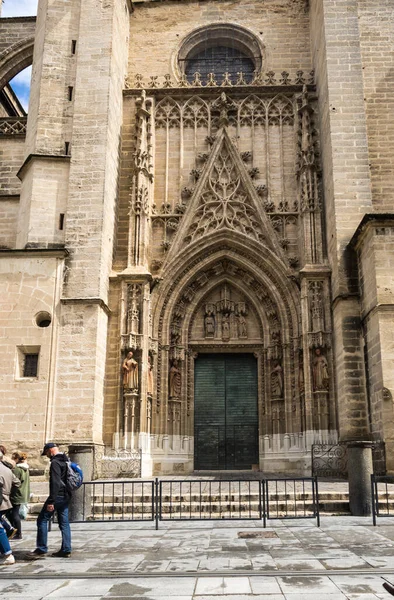 Seville Spain Nisan 2019 Cathedral Saint Mary See Daha Çok — Stok fotoğraf