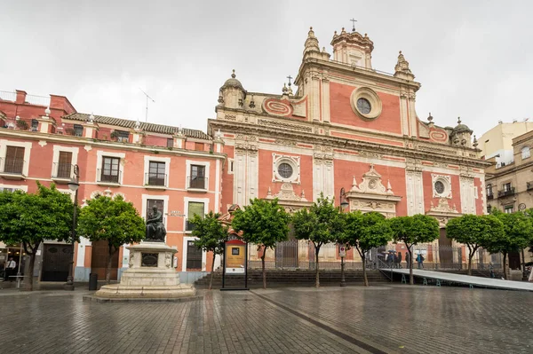 Seville Španělsko Duben 2019 Pohled Ulici Historickém Centru Sevilly Velké — Stock fotografie