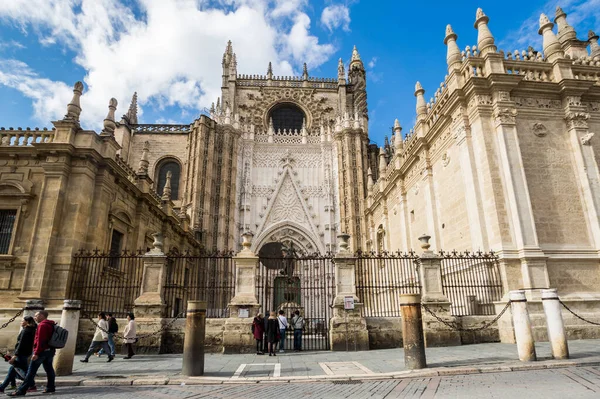 Seville Spanje April 2019 Kathedraal Van Saint Mary See Beter — Stockfoto