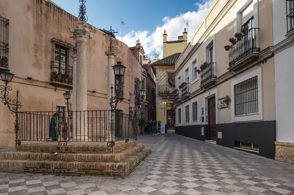 Seville España Abril 2019 Vista Calle Centro Histórico Sevilla Gran — Foto de Stock