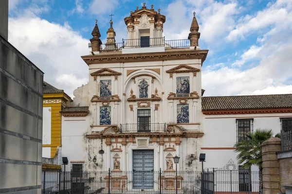 Seville Espanha Abril 2019 Vista Igreja Centro Histórico Sevilha Grande — Fotografia de Stock