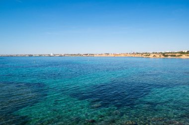 İspanya, Torrevieja 'da Akdeniz kıyıları