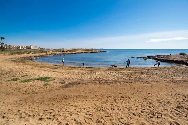 Costa Del Mar Mediterráneo Torrevieja España — Foto de Stock