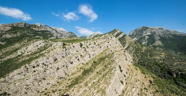 Vista Panoramica Delle Montagne Montenegro — Foto Stock