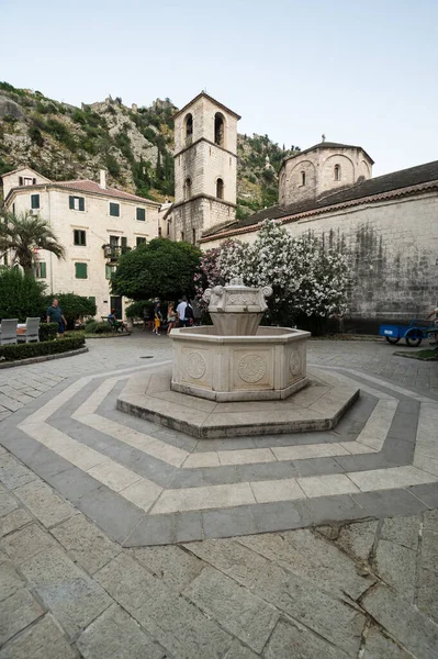 Kotor Montenegro Giugno 2019 Veduta Della Strada Nel Centro Storico — Foto Stock