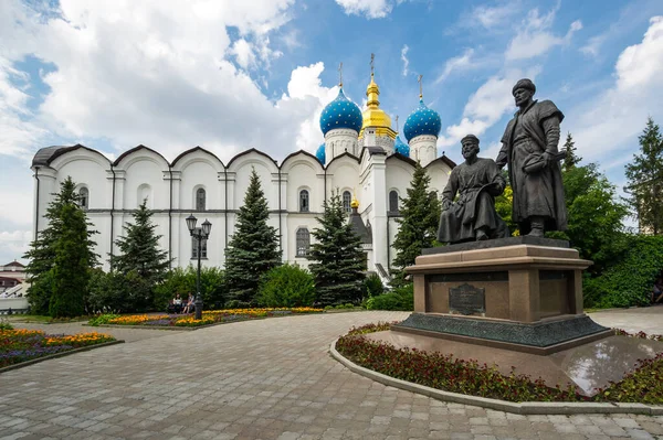 Cathedral Annunciation Kazan Kremlin Kazán Oroszország — Stock Fotó