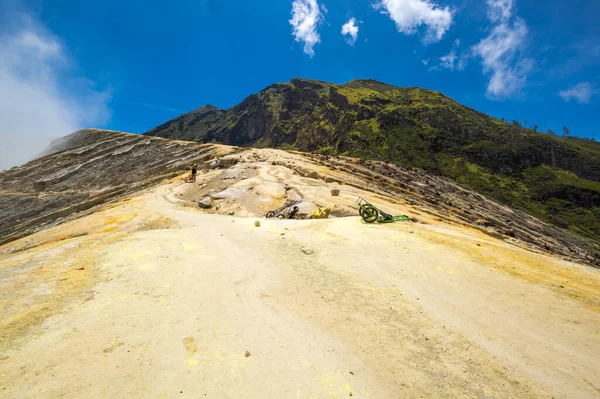 Склон Вулкана Иокогама Восточной Яве Индонезия — стоковое фото