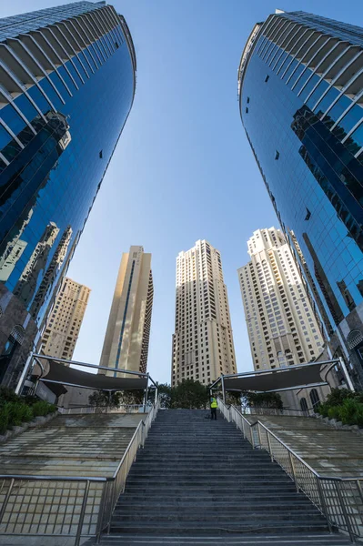 Dubai United Arab Emirates December 2018 View Skyscrapers Dubai Marina — Stock Photo, Image