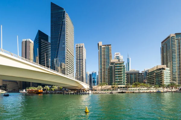 Dubai Rli Arab Emirates Aralık 2018 Dubai Marina Nın Gökdelenleri — Stok fotoğraf