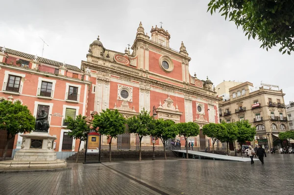 Seville Spanje April 2019 Zicht Straat Het Historische Centrum Van — Stockfoto