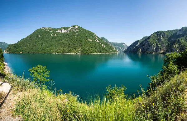 Kanion Tara River Znany Również Jako Wąwóz Tara River Jest — Zdjęcie stockowe