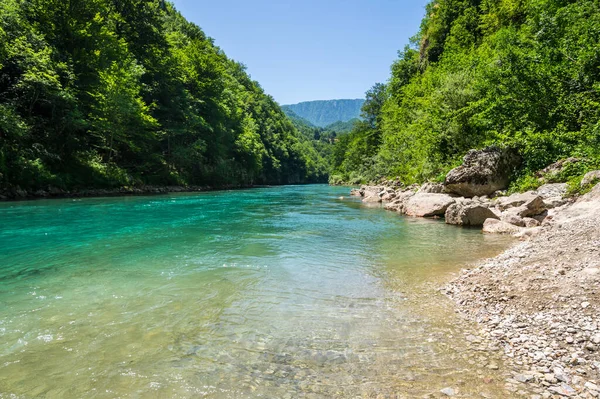 Kanion Tara River Znany Również Jako Wąwóz Tara River Jest — Zdjęcie stockowe