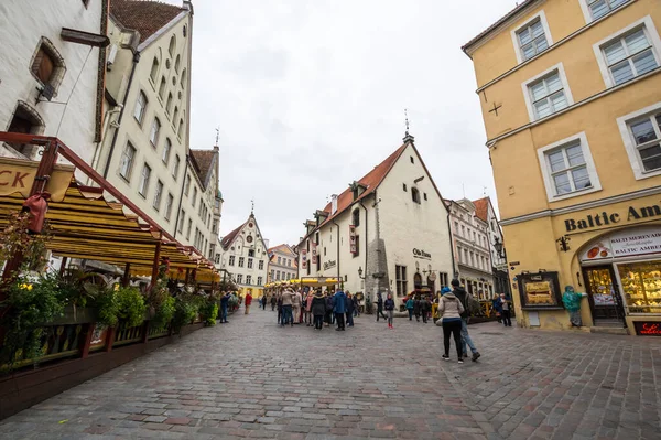 Tallinn Estonsko Září 2019 Ulice Starého Talinu Hlavní Město Estonska — Stock fotografie