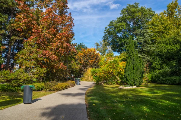 View City Park Margaret Island Budapest Hungary — Stock Photo, Image