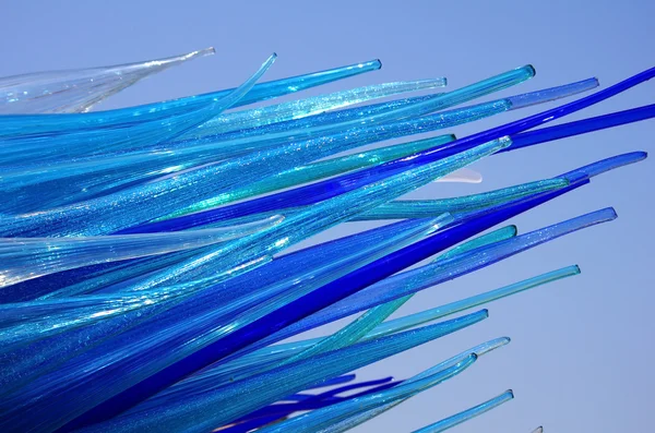 Blauwe murano-glas — Stockfoto