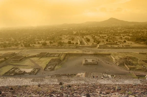 Teotihuacan piramides — Stockfoto