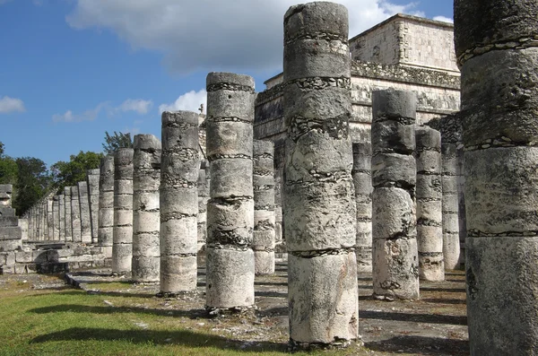 Templo guerreiros — Fotografia de Stock