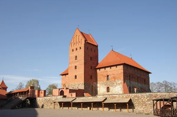 Middeleeuws kasteel in trakai — Stockfoto