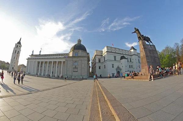 Katedral etki Meydanı — Stok fotoğraf