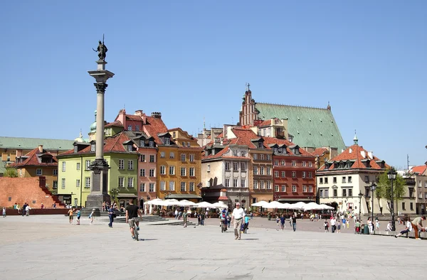Old Town and Sigsmund's Column — Stock Photo, Image