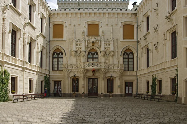 Castle Hluboka nad Vltavou — Stock Photo, Image