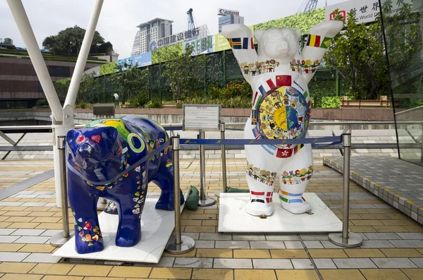 United Buddy Bears — Stock Photo, Image