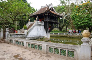 Hanoi, Vietnam 'da bir Pillar pagoda