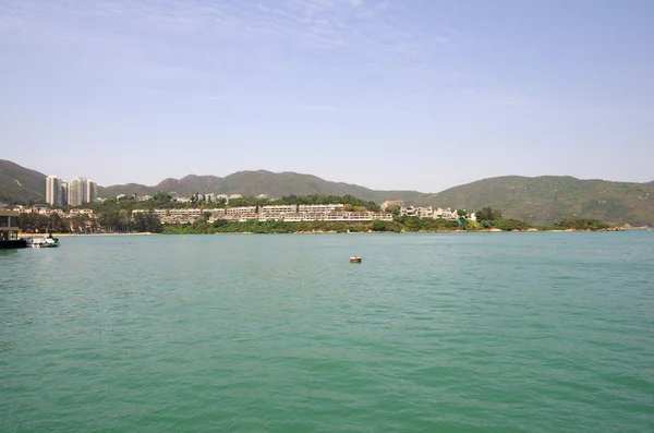 Appartement blokken in Lantau Island — Stockfoto