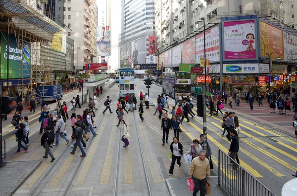 Strada di Hong Kong — Foto Stock