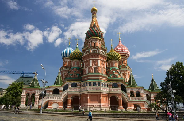 Saint Basils Cathedral at the Red Square — Stock Photo, Image