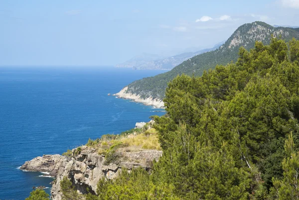 La costa del mar Mediterráneo — Foto de Stock