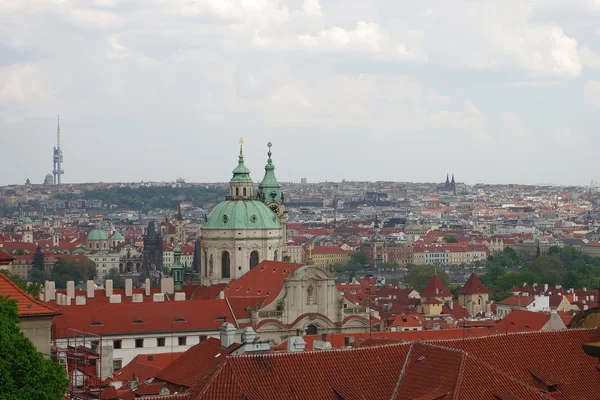 Prag silüeti — Stok fotoğraf