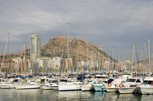 Alicante hafen — Stockfoto
