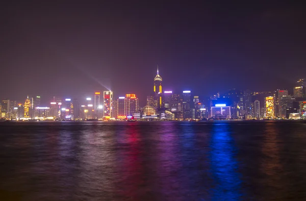 Victoria Harbor em Hong Kong — Fotografia de Stock