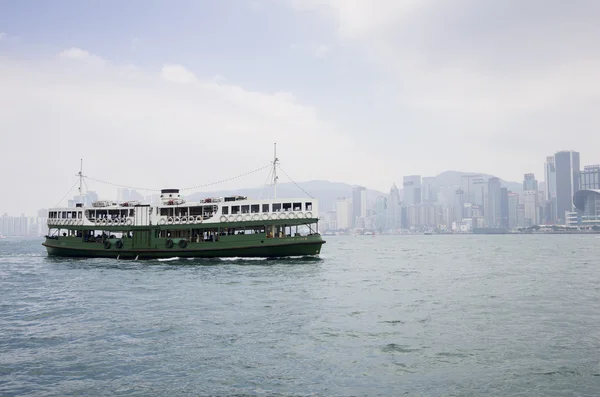 Victorias hamn i Hongkong — Stockfoto