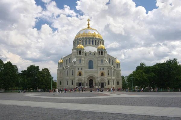 Catedral naval de Kronshtadt — Foto de Stock