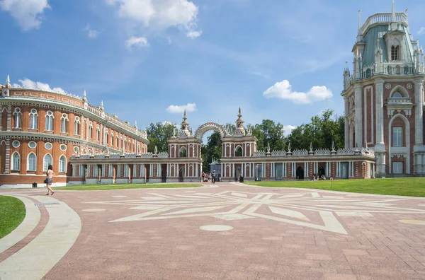 Palace of queen Ekaterina Second Great Stock Image