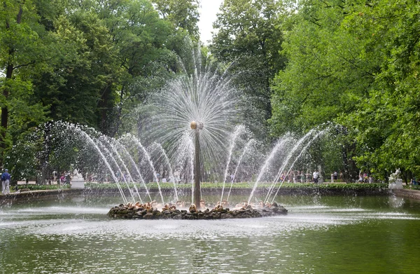 Fountain in Petehof — Stock Photo, Image