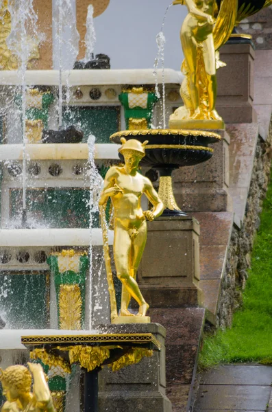 Brunnen im Petehof Stockfoto