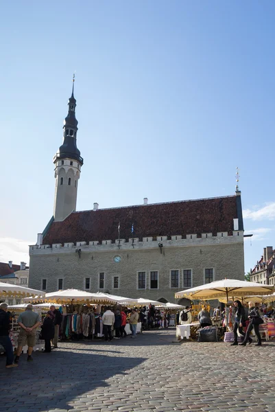 Rathausplatz — Stockfoto