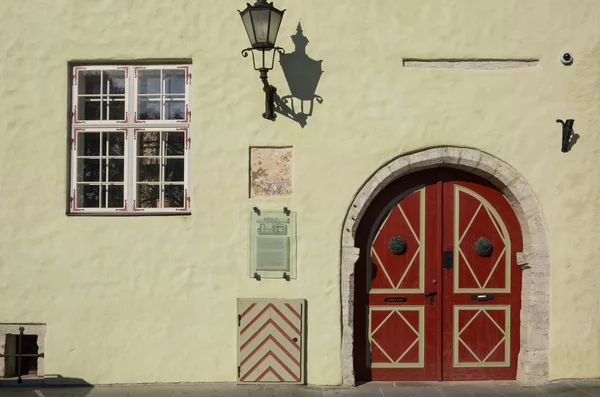 Porta de madeira — Fotografia de Stock