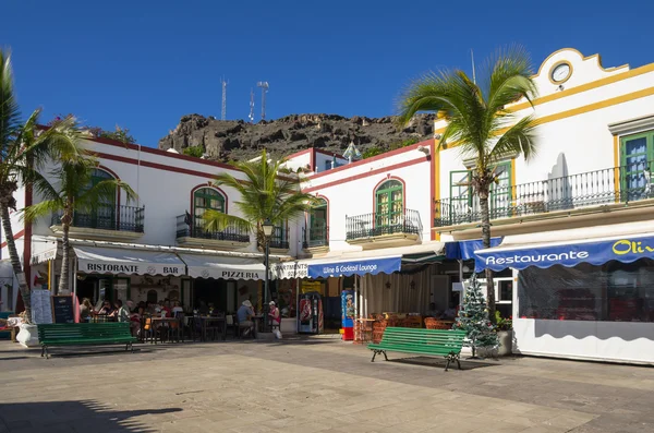 Puerto De Mogan-ban — Stock Fotó