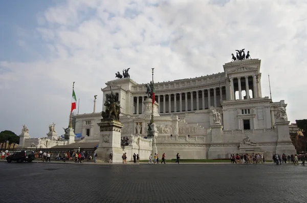 The Monument of Victor Emmanuel II — Stock Photo, Image